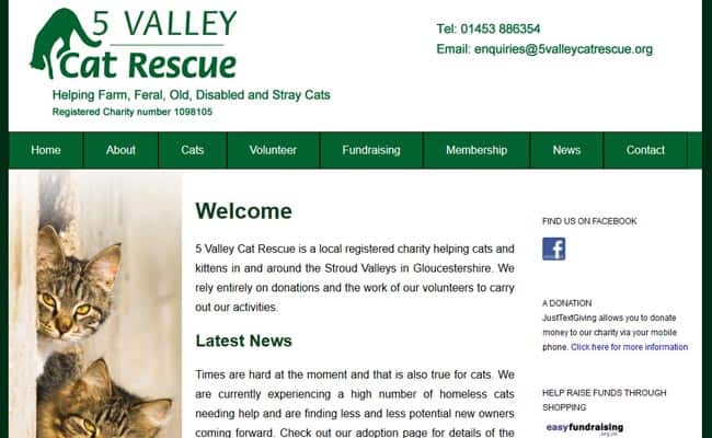 5 Valley Cat Rescue, Stroud