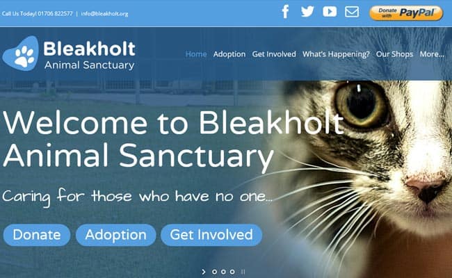 Bleakholt Animal Sanctuary, Bury