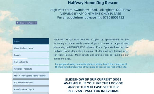 Halfway Home Dog Rescue, Collingham